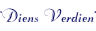 ‘Diens Verdien’
